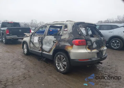 2012 Volkswagen Tiguan Se from USA, damaged, VIN WVGBV7AX7CW586353